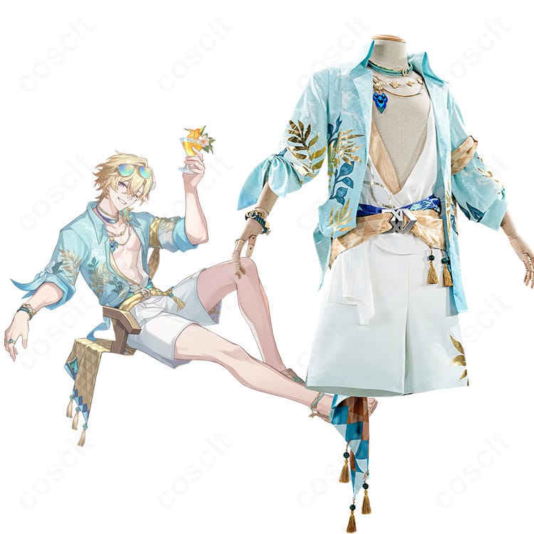 『崩壊:スターレイル』アベンチュリン「波と戯れる夏」のキャラクターイメージとコスプレ衣装