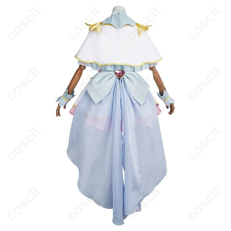 メ*ル様 名探偵プリキュア　キュアアルカナ　ホワイト　コスプレ衣装2着　M メ*ル様 名探偵プリキュア キュアアルカナ ホワイト コスプレ衣装2着 M