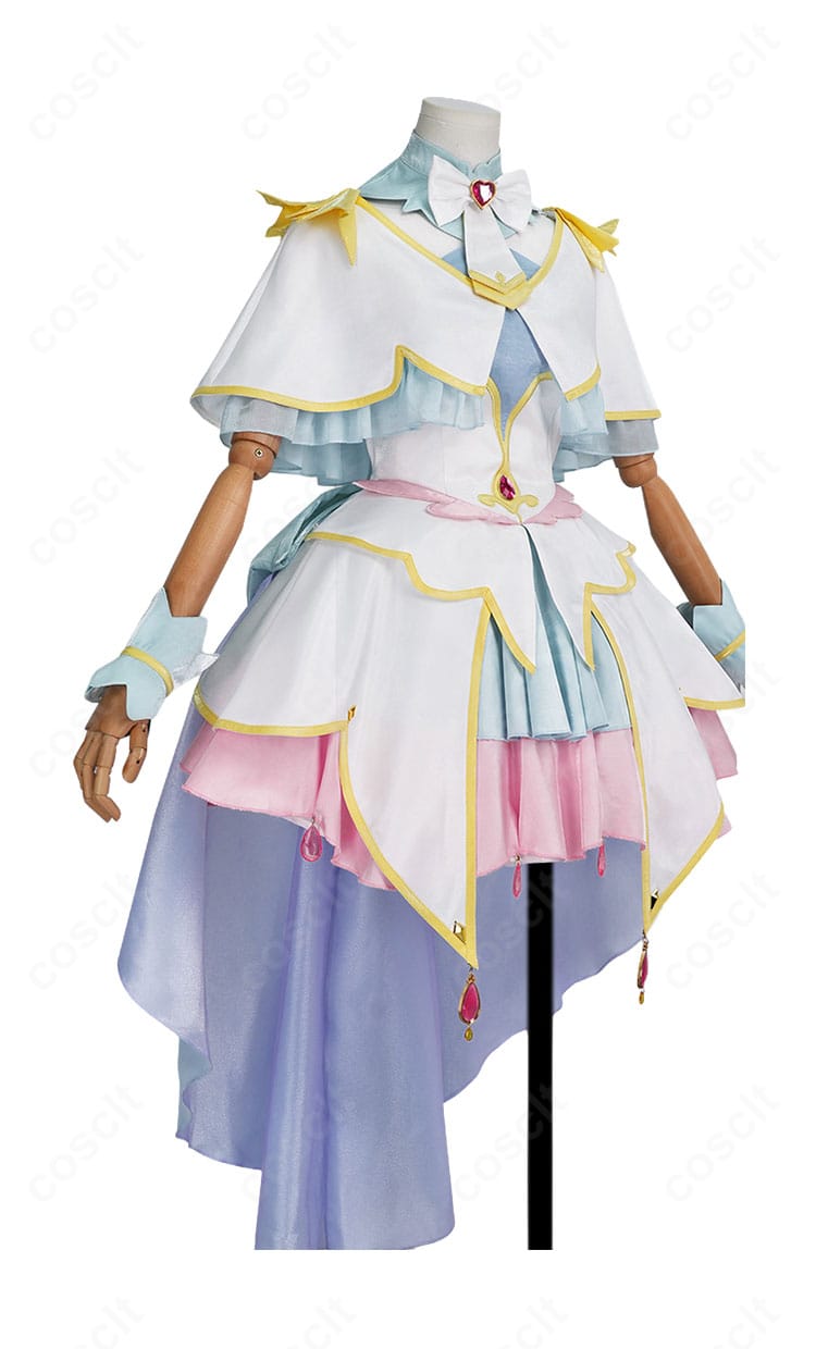 名探偵プリキュア! キュアアルカナ変身後 コスプレ衣装|軽やかで写真映えする高再現モデル-3