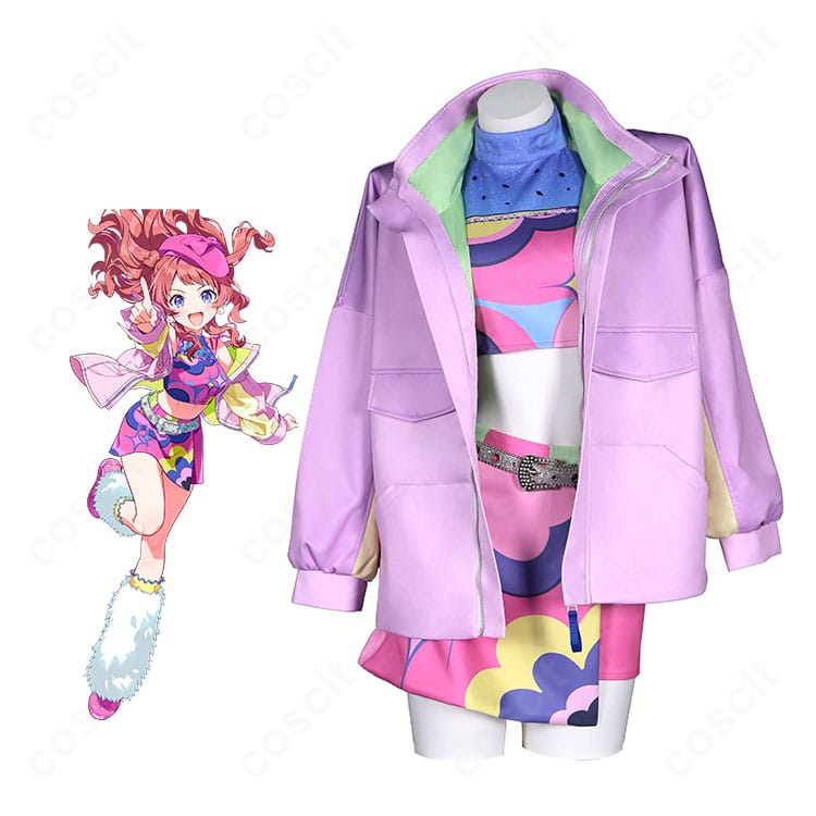 学園アイドルマスター 花海咲季とガラクタロード 2周年記念 H.I.F編コスプレ衣装の商品イメージ