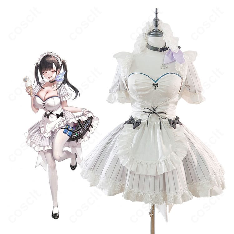 『勝利の女神：NIKKE』バイパーのキャラクターイメージとトキシックラビット衣装の商品構成