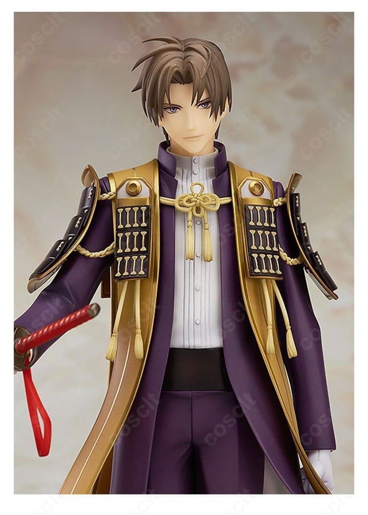 刀剣乱舞ONLINE へし切長谷部衣装の上半身とシャツ・胸飾り・コルセットベルト