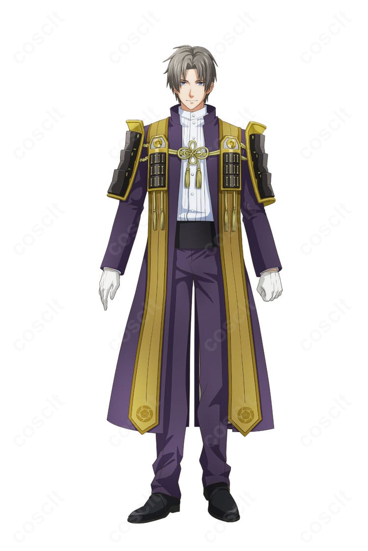 刀剣乱舞ONLINE へし切長谷部「初の姿」コスプレ衣装の正面着用イメージ