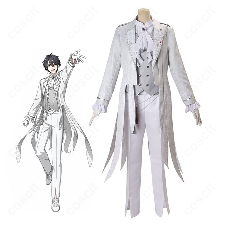 にじさんじ「SUSHIDOL PROJECT」紫男・夢追翔のキャラクターイメージとコスプレ衣装