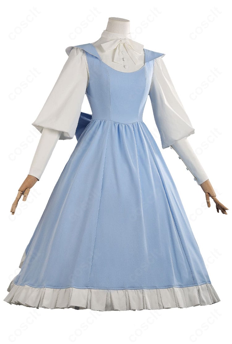 ロキシー・ミグルディア私服コスプレ衣装の側面シルエット