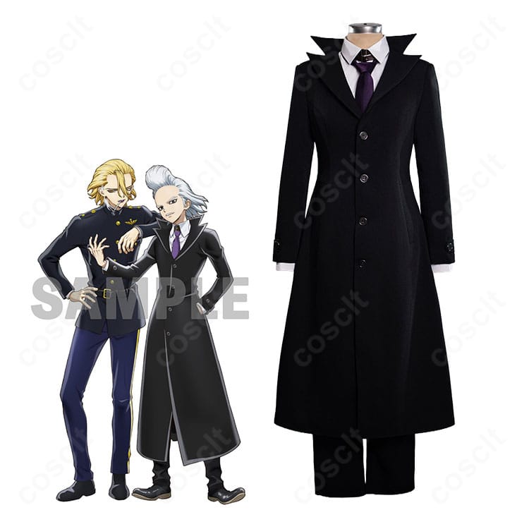 Dr.STONEのDr.ゼノ石化前NASA科学者時代のキャラクターイメージとコスプレ衣装