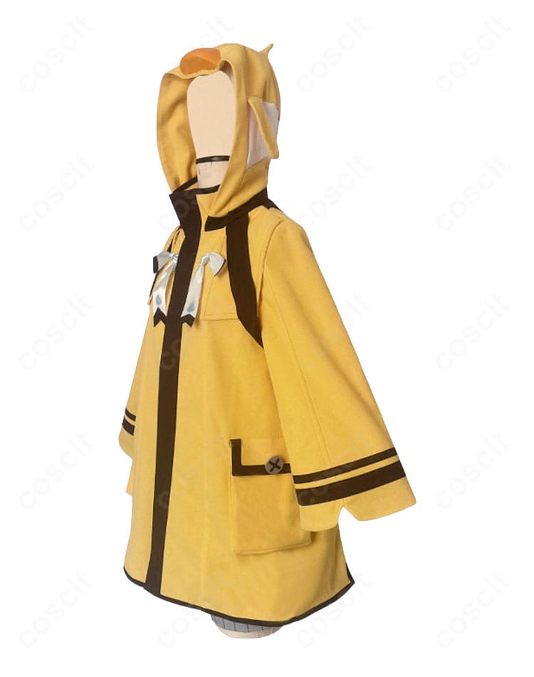 ドール(女)Weather Waddlerコスプレ衣装のすっきりした側面シルエット