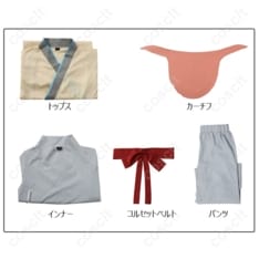 薬屋のひとりごと 沐清 コスプレ衣装｜軽やかな着心地と端正な和装を再現 - 5枚目の画像（サムネイル）