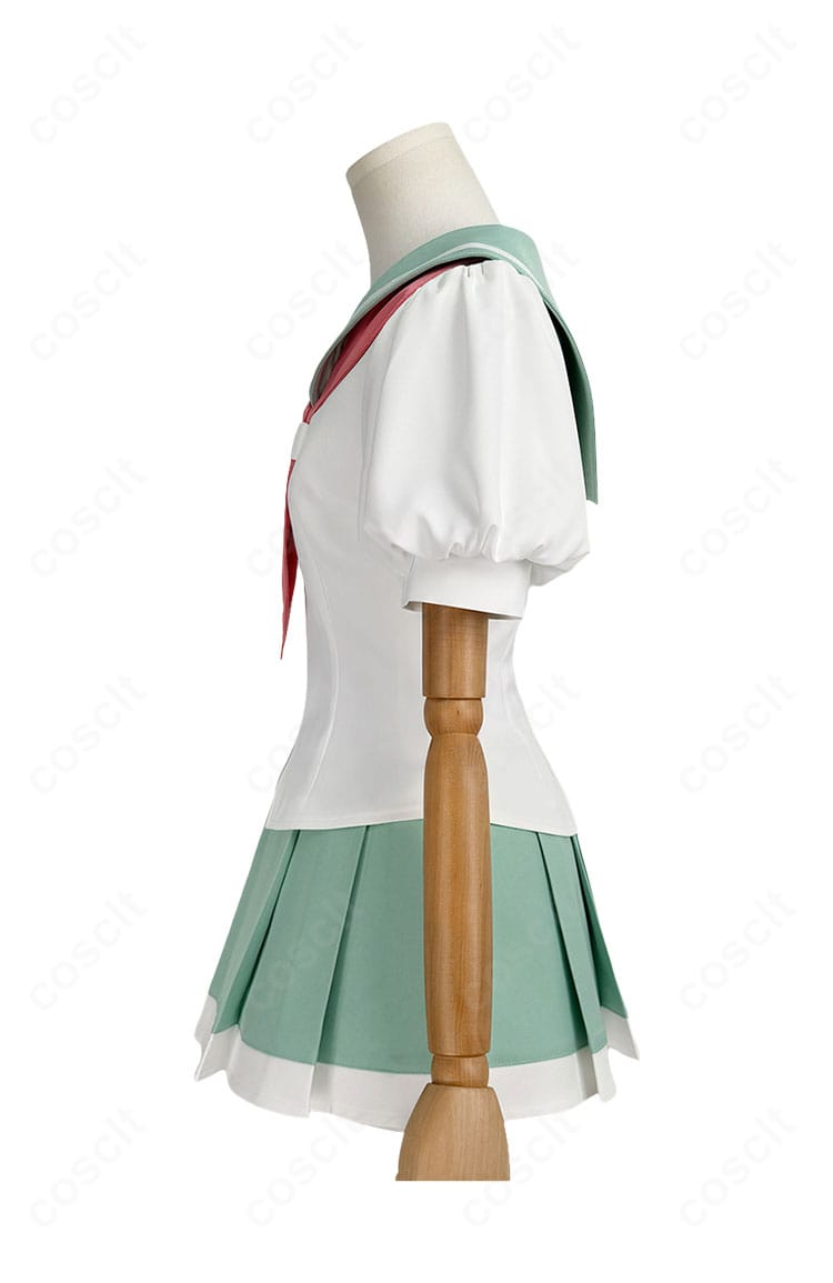 少女革命ウテナ鳳学園女子制服の左袖部分と生地の質感