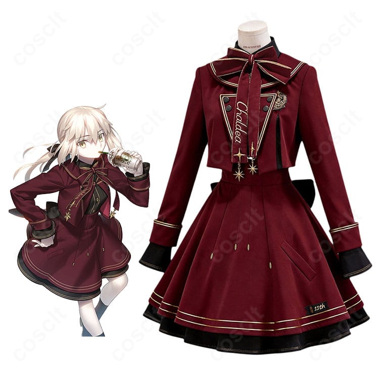 Fate/Grand Order アルトリア・ペンドラゴン〔オルタ〕英霊学装のキャラクターイメージとコスプレ衣装