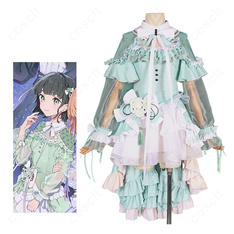 ラブライブ!蓮ノ空女学院スクールアイドルクラブ 百生吟子のキャラクタービジュアルと6thライブコスプレ衣装