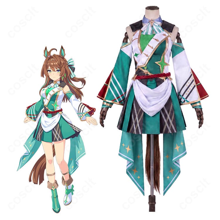 ウマ娘 プリティーダービー エフフォーリアのキャラクターイメージと勝負服コスプレ衣装一式