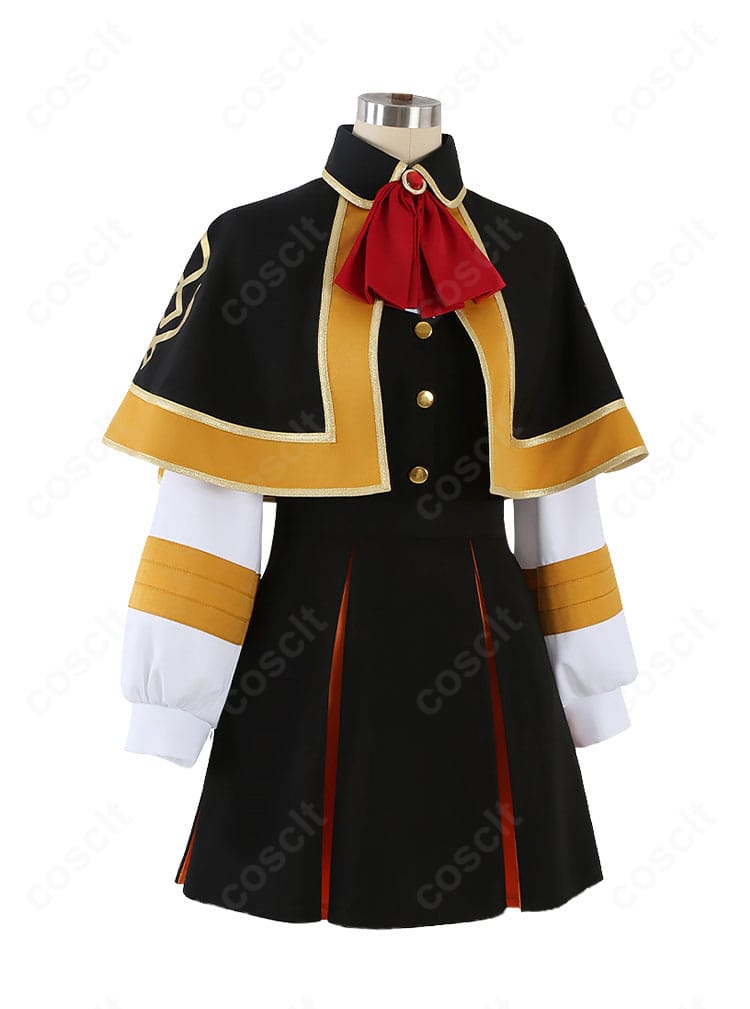 オルガマリー幼い姿Ver.学園制服風コスプレ衣装の右側面