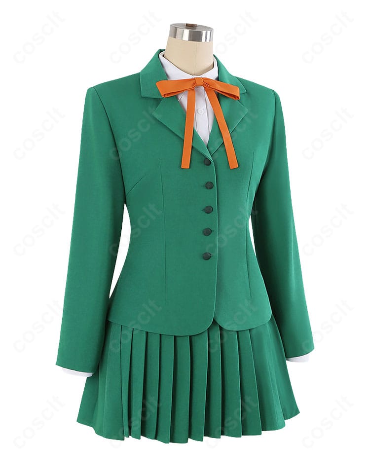 鳳凰寺風の制服Ver.衣装を左側から確認できるジャケットとスカートの詳細