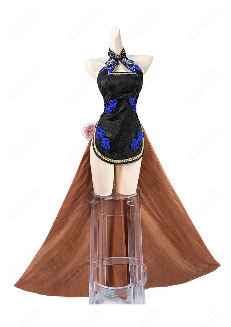 楊貴妃 第二再臨コスプレ衣装のチャイナドレス風ワンピース正面