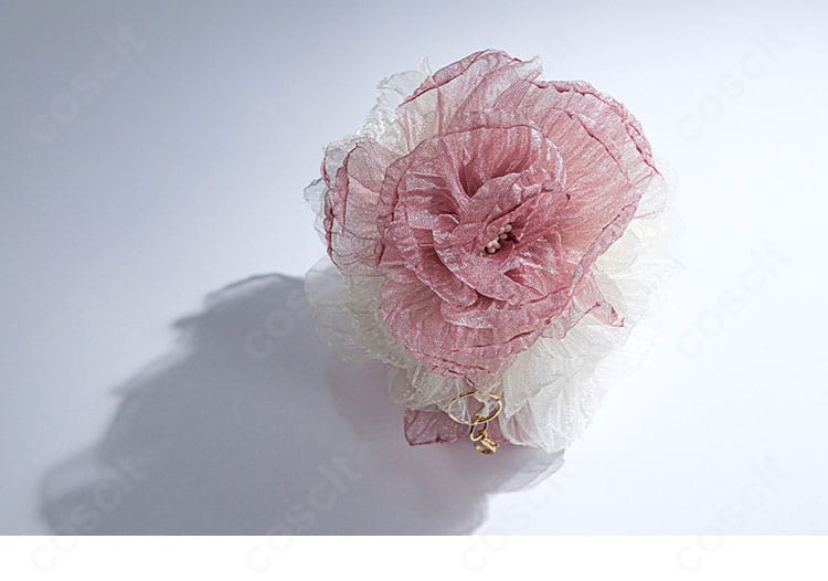 楊貴妃 第二再臨コスプレ衣装に付属する腰の花飾りの細部