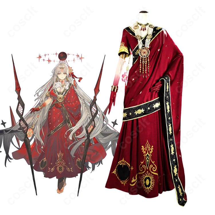 Fate/Grand Order ドゥルガーのキャラクター画像と霊基再臨第2段階コスプレ衣装