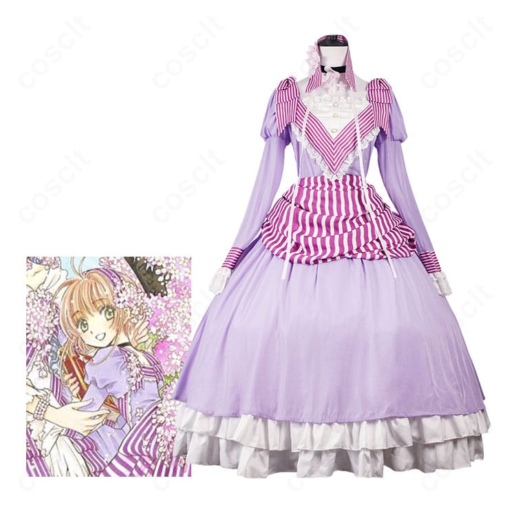 カードキャプターさくらの木之本桜キャラクターイメージとコスプレ衣装の商品比較