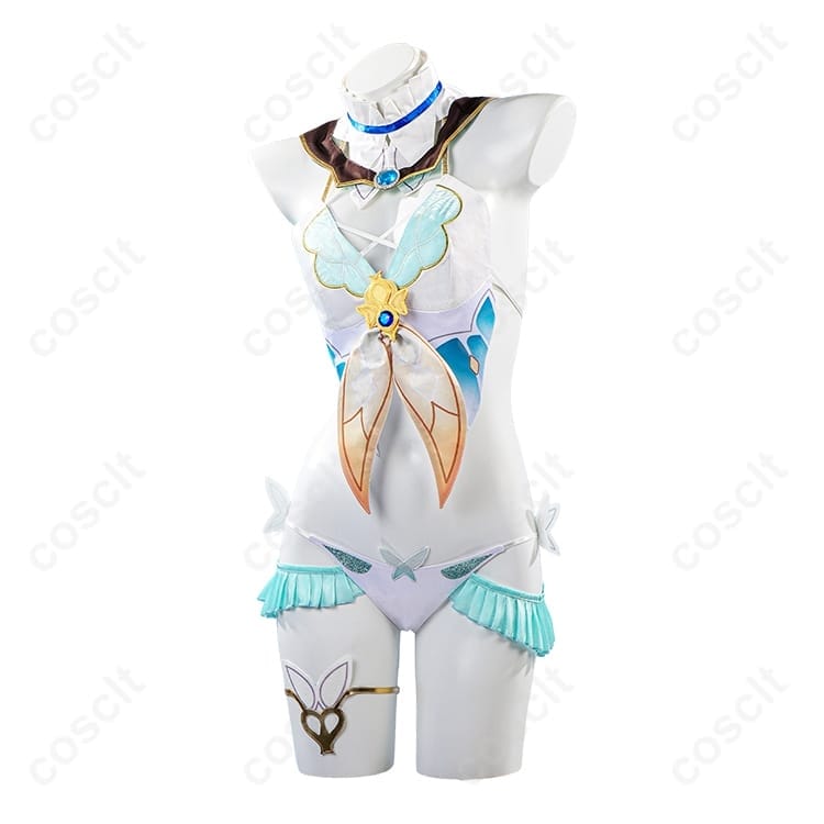 崩壊：スターレイル ホタル 水着Ver.コスプレ衣装｜軽やかな着心地の7点セット - 2枚目の画像