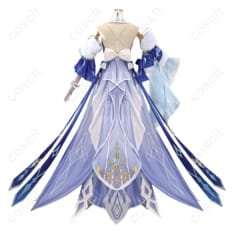 原神 氷の女皇 コスプレ衣装｜王冠と華麗な装飾で威厳を再現する女王ドレス - 2枚目の画像（サムネイル）