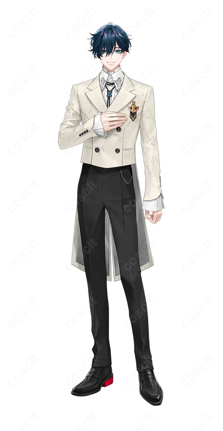 にじさんじ 山田龍一郎 RhyZyGy響野音楽大学制服コスプレ衣装の着用イメージ