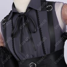 BanG Dream! 夢限大みゅーたいぷ 藤都子 コスプレ衣装｜上品な紫ロングドレス - 4枚目の画像（サムネイル）