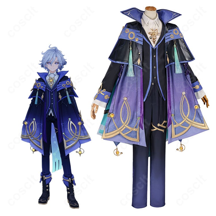 原神ミティヤのキャラクターイメージと研究者コスプレ衣装の商品比較