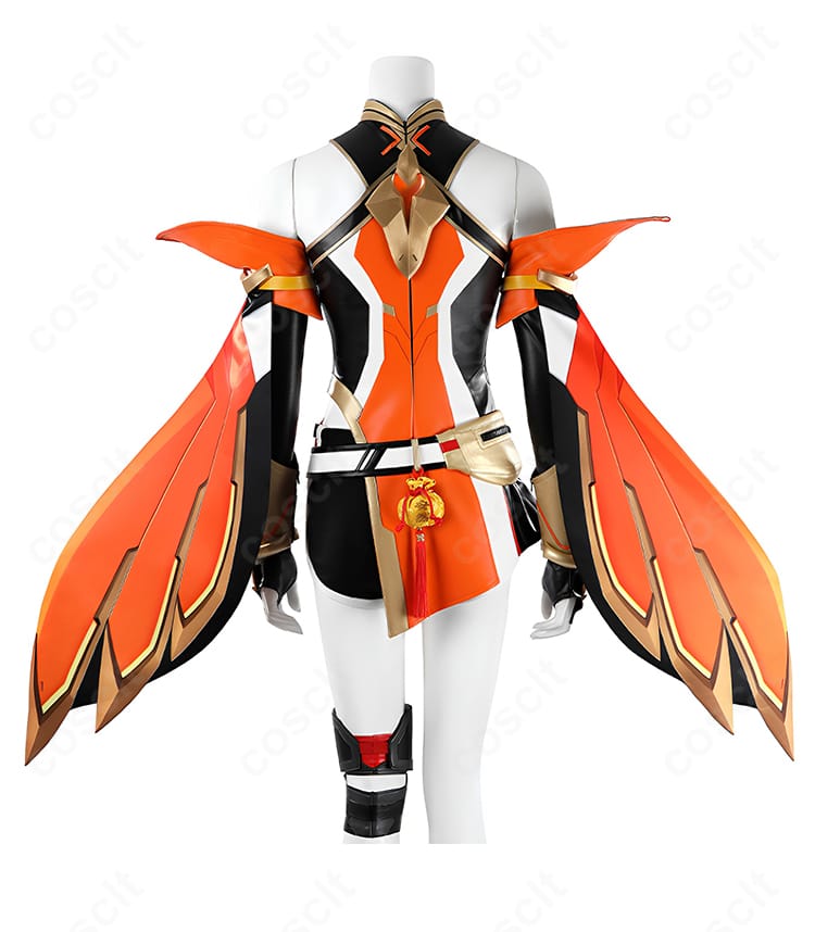 アンラン コスプレ衣装の背面デザインとウエストライン