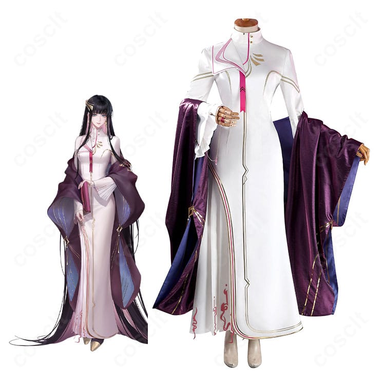 『無期迷途』シーリンのキャラクターイメージと蒼藍ドーム版コスプレ衣装の商品比較