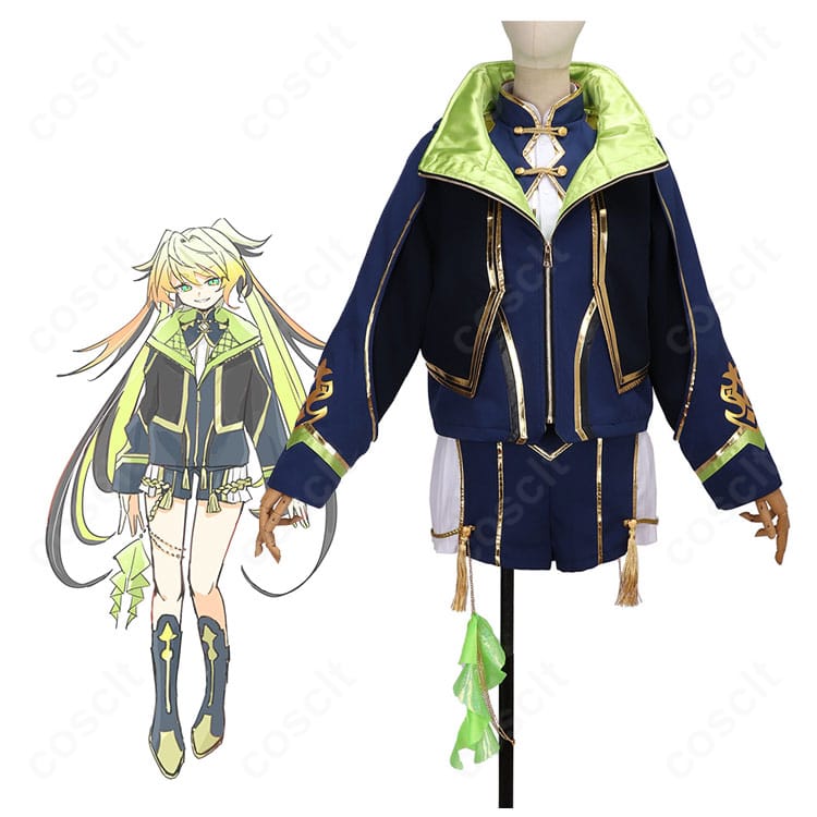 にじさんじ メリッサ・キンレンカのキャラクターイメージと想像共通コスプレ衣装の商品比較