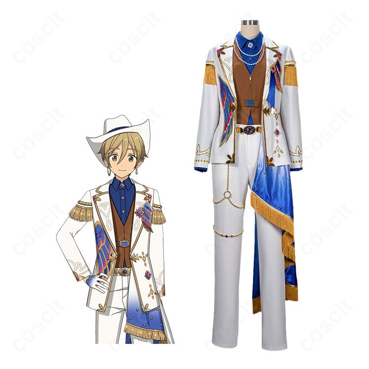 『あんさんぶるスターズ!!』影片みか・真白友也・朱桜司のキャラクターイメージと荒地の翅コスプレ衣装