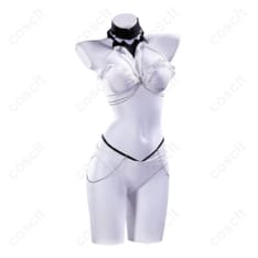 勝利の女神：NIKKE リトルマーメイド コスプレ衣装｜爽やかな水着風10点セット - 1枚目の画像（サムネイル）
