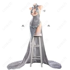 アズレン アウグスト・フォン・パーセヴァル コスプレ衣装｜華麗な銀色ドレス - 1枚目の画像（サムネイル）