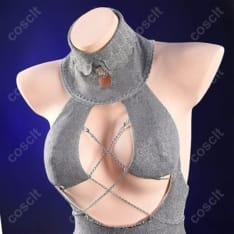 アズレン アウグスト・フォン・パーセヴァル コスプレ衣装｜華麗な銀色ドレス - 3枚目の画像（サムネイル）