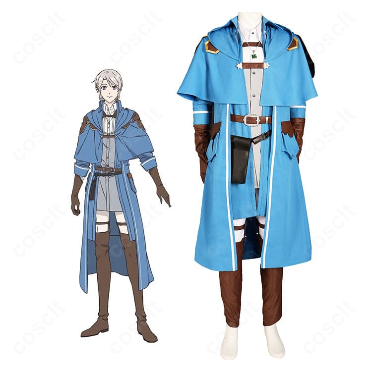 『穏やか貴族の休暇のすすめ。』リゼルのキャラクターイメージと青いコスプレ衣装の商品比較
