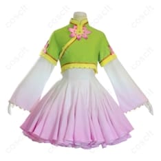 カードキャプターさくら 木之本桜 蓮モチーフコスプレ衣装｜爽やかな3点セット - 1枚目の画像（サムネイル）