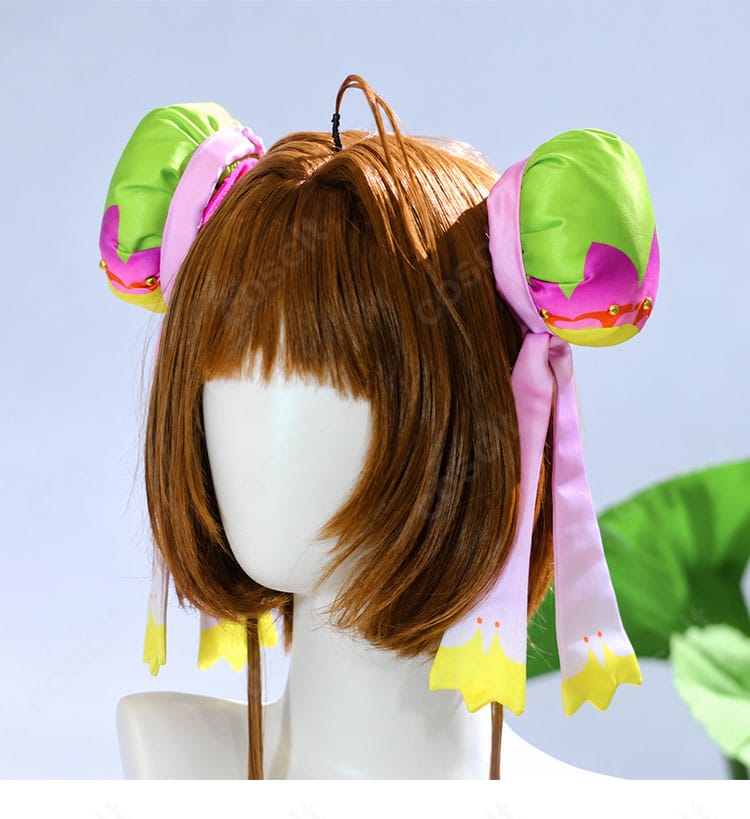カードキャプターさくら 木之本桜コスプレ用髪飾りの形状と装飾ディテール