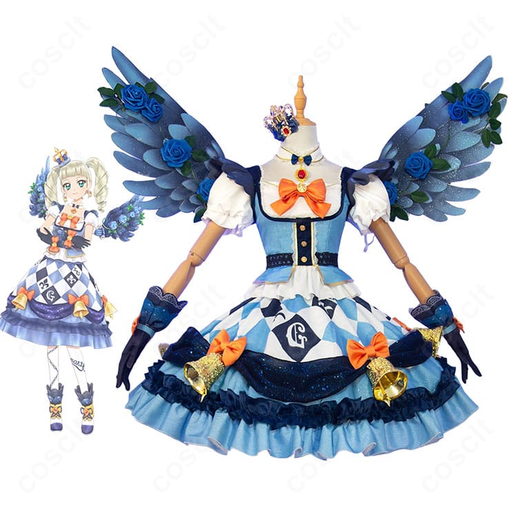 『アイカツ!』藤堂ユリカのキャラクターイメージとナイトメアカプリコーンコスプレ衣装の商品比較