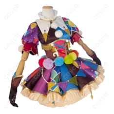 アイカツ！ 一ノ瀬かえで ピエロカーニバルコーデ コスプレ衣装｜立体装飾まで鮮やかに再現 - 2枚目の画像（サムネイル）