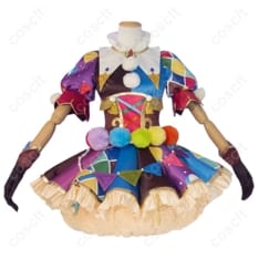 アイカツ！ 一ノ瀬かえで ピエロカーニバルコーデ コスプレ衣装｜立体装飾まで鮮やかに再現 - 1枚目の画像（サムネイル）