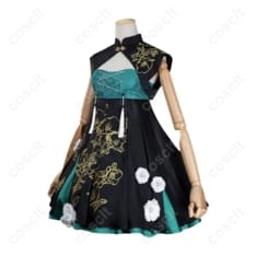 初音ミク ツリービレッジカフェ チャイナ風コスプレ衣装｜華やかな装飾と快適な着心地 - 2枚目の画像（サムネイル）