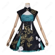 初音ミク ツリービレッジカフェ チャイナ風コスプレ衣装｜華やかな装飾と快適な着心地 - 1枚目の画像（サムネイル）
