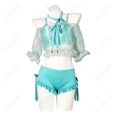ウマ娘 プリティーダービー ウインバリアシオン［水面のプリンシパル］コスプレ衣装｜水着風の撮影向けセット - 1枚目の画像（サムネイル）