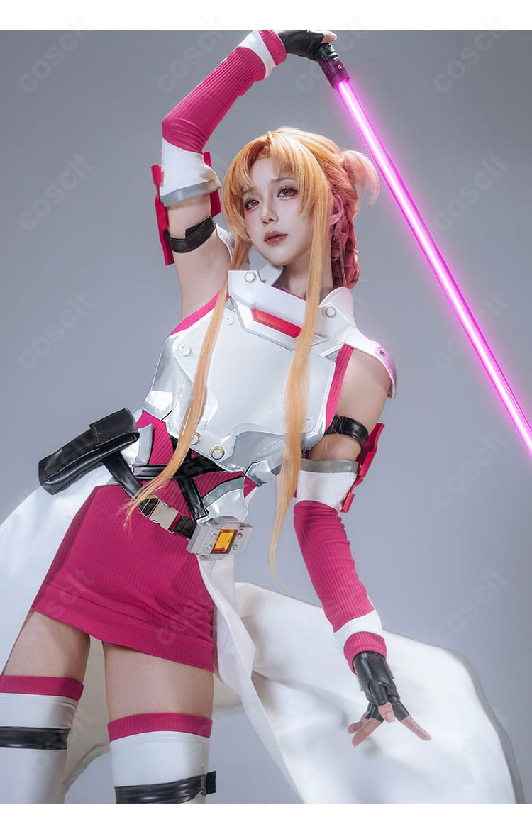 アスナ GGO Ver.コスプレ衣装の着用イメージと全身シルエット