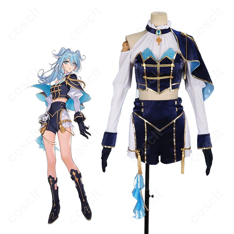 にじさんじ エリーラ ペンドラのキャラクターイメージと共通衣装の商品比較