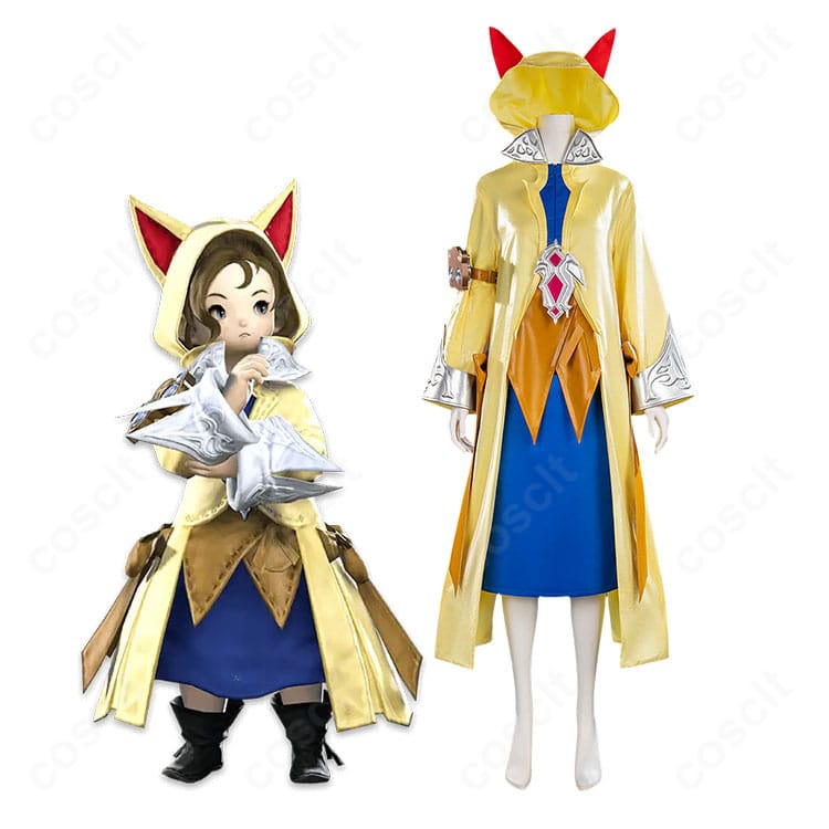クルル・バルデシオンのキャラクター画像とサイオンズリスナー衣装の商品画像