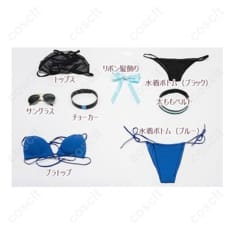 ブルーアーカイブ（ブルアカ）一之瀬アスナ C108描き下ろし水着Ver.コスプレ衣装｜小物付きで撮影に - 5枚目の画像（サムネイル）