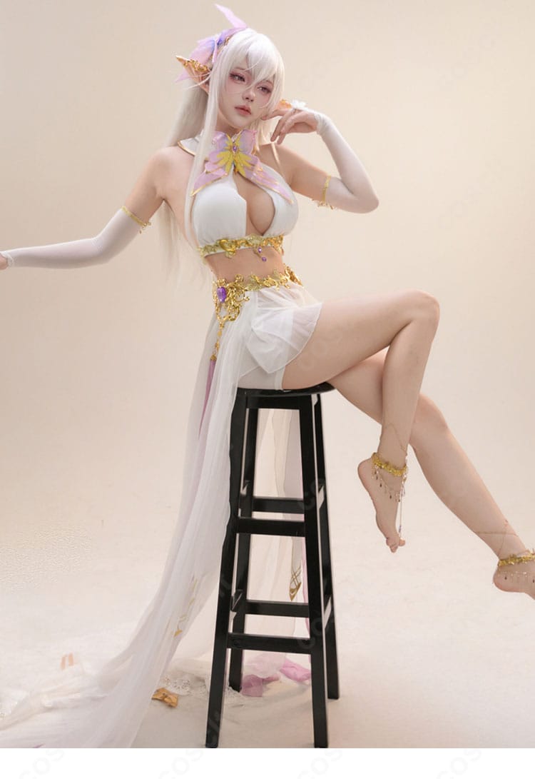 アルビオン 通常衣装Ver.コスプレ衣装の裾まわり装飾ディテール
