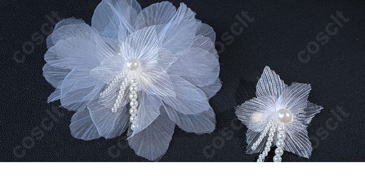 アズールレーン ジャンヌ・ダルク衣装の華やかな花飾りディテール