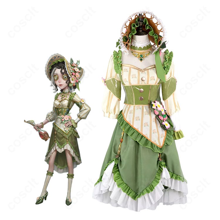 Identity V 第五人格 バーメイド(デミ・バーボン)花野拾遺 SSR衣装のキャラクターイメージと商品セット